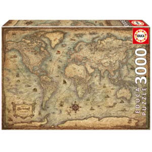 EDUCA 3000 PIECE PUZZLE WORLD MAP