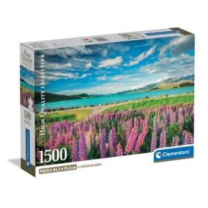 CLEMENTONI 1500 PIECE LUPINS AT LAKE TEKAPO