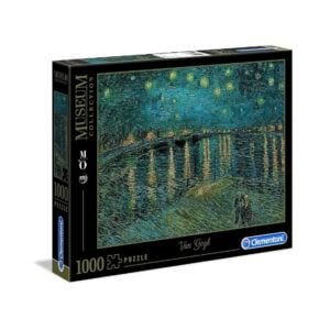 CLEMENTONI 1000 PIECE MUSEUM STARRY NIGHT OVER THE RHONE