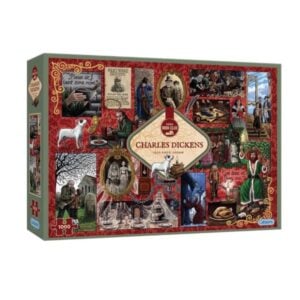 GIBSONS 1000PC BOOK CLUB CHARLES DICKENS