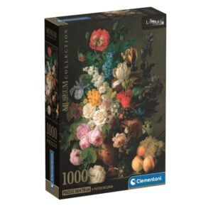 CLEMENTONI 1000 PIECE MUSEUM BOWL OF FLOWERS
