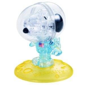 CRYSTAL PUZZLE 3D SNOOPY ASTRONAUT