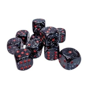 CHESSEX 25708 SPECKLED 16mm 12xD6 SPACE