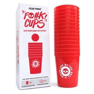 FEAR PONG F@#K CUPS