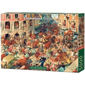 CASTORLAND 3000 PIECE BULL RUN IN PAMPELUNA