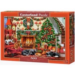 CASTORLAND 500 PIECE COZY FIREPLACE