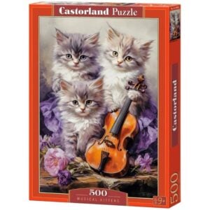 CASTORLAND 500 PIECE MUSICAL KITTENS