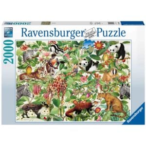 RAVENSBURGER 2000 PIECE JUNGLE PUZZLE