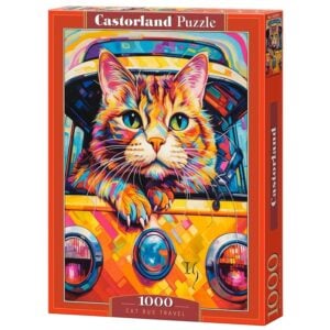 CASTORLAND 1000 PIECE CAT BUS TRAVEL