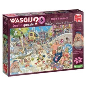 WASGIJ 1000 PIECE RETRO DESTINY #8 HIGH SEASON