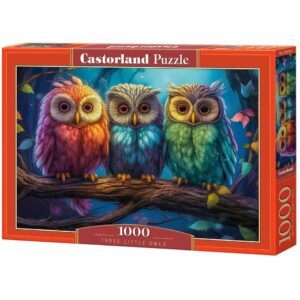 CASTORLAND 1000 PIECE THREE LITTLES OWLS