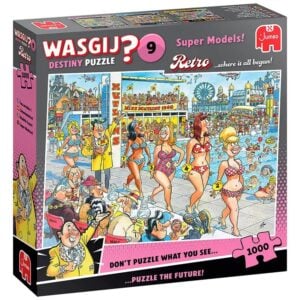 WASGIJ RETRO DESTINY 1000 PIECE #9 SUPER MODELS