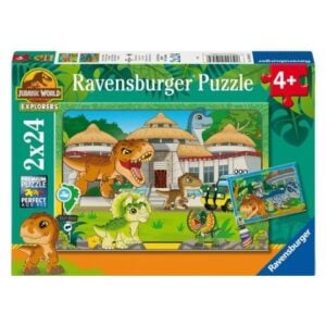 RAVENSBURGER 4 IN 1 JURASSIC WORLD EXPLORERS