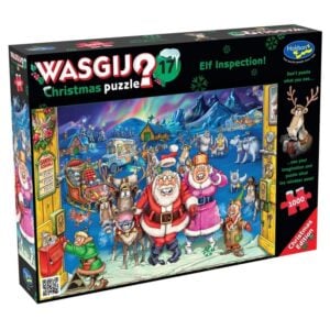 WASGIJ CHRISTMAS 1000 PIECE 17 ELF INSPECTION