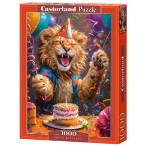 CASTORLAND 1000 PIECE HAPPY BIRTHDAY (JOYFUL LION)