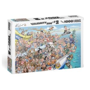 MARK KNIGHT 1000 PIECE 2 IN 1 WHO's WHO IN THE CELEBRITY ZOO #2