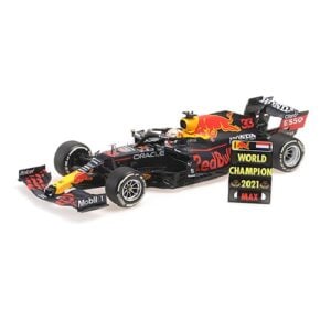 MINICHAMPS 1:18 F1 RED BULL RB16B WINNER 2021 ABU DHABI GP & WC #33 VERSTAPPEN (110212333)
