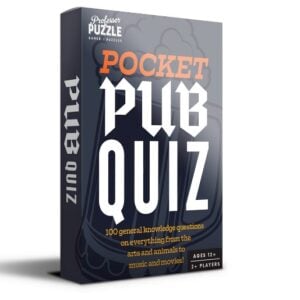 PROFESSOR PUZZLE POCKET PUB QUIZ
