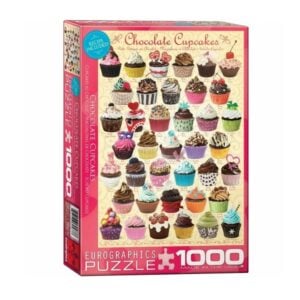EUROGRAPHICS 1000 PIECE CHOCOLATE CUPCAKES