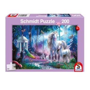 SCHMIDT 200 PIECE UNICORN WITH FOAL
